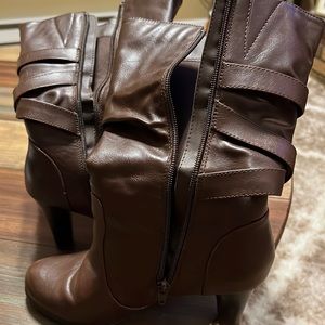 A.N.A , brown, boots, size 8 1/2, worn three times